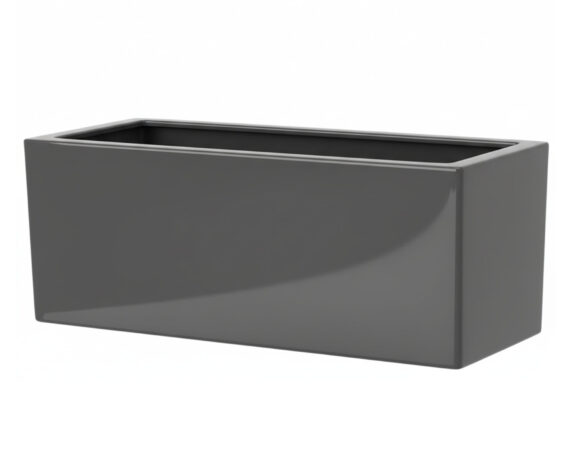 Cassetta Bassa Matelica Smoke 78x35x31cm in Plastica