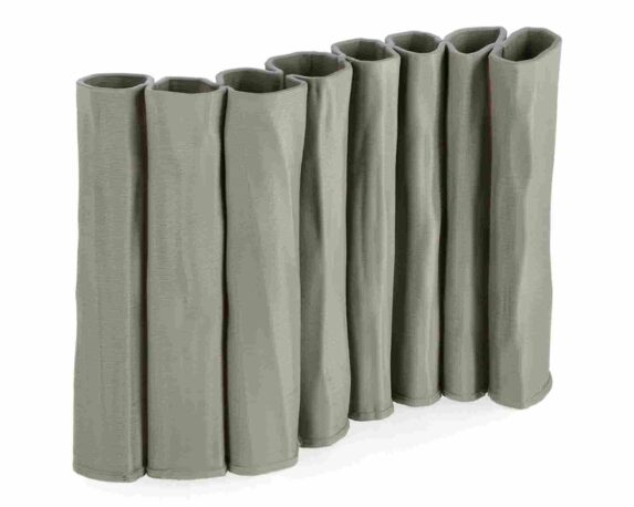 Vaso Decorativo Stampato in 3D Reiko Rettangolare Verde 27x8x21cm in Ceramica – Bizzotto