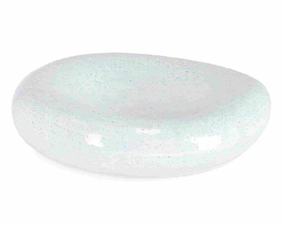 Ciotola Decorativa Masami Bianco 30×28,5×7,5cm in Ceramica – Bizzotto