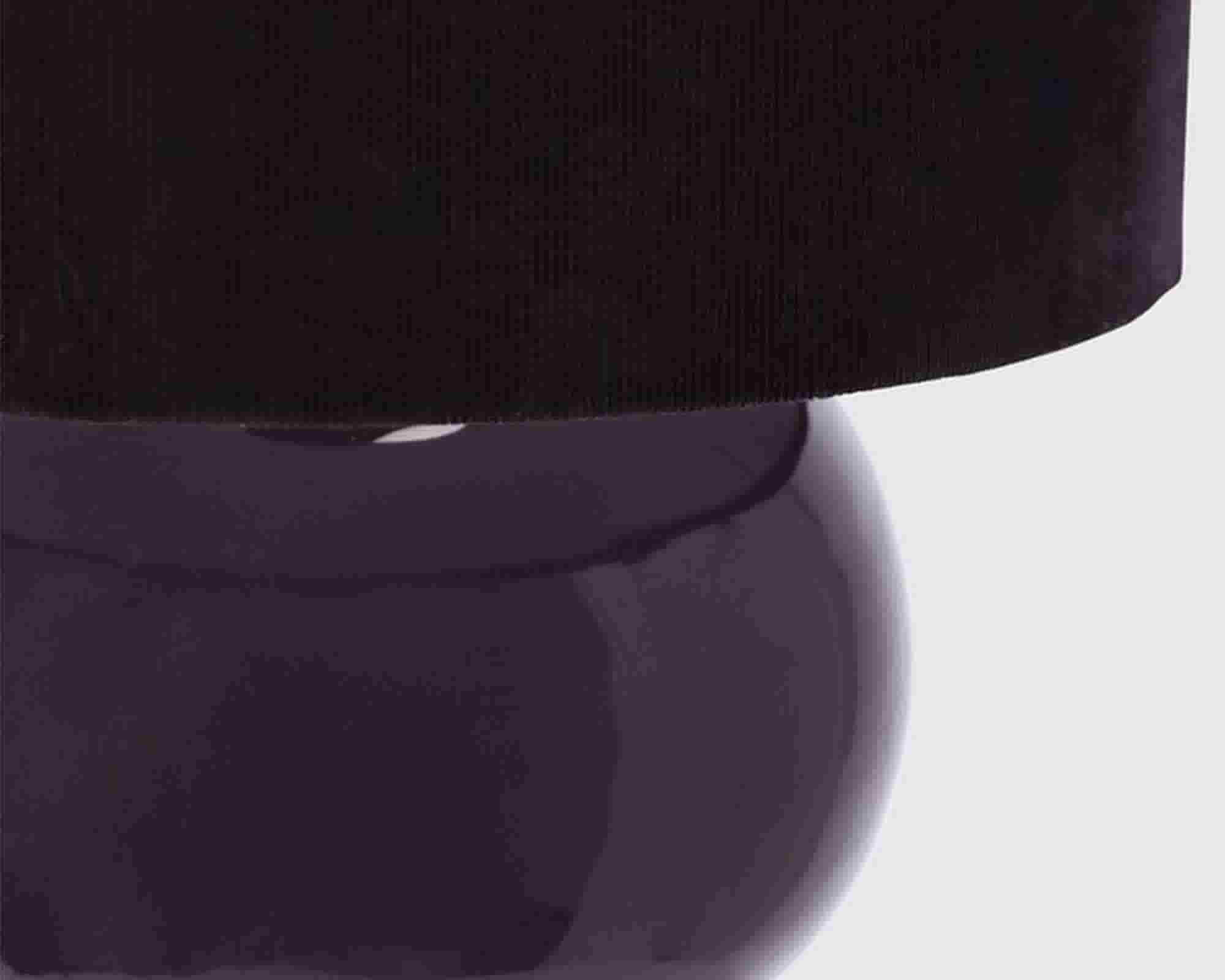 Piantana Ikeru Bordeaux con Paralume di Cotone D30x100cm in Metallo - Bizzotto - immagine 5