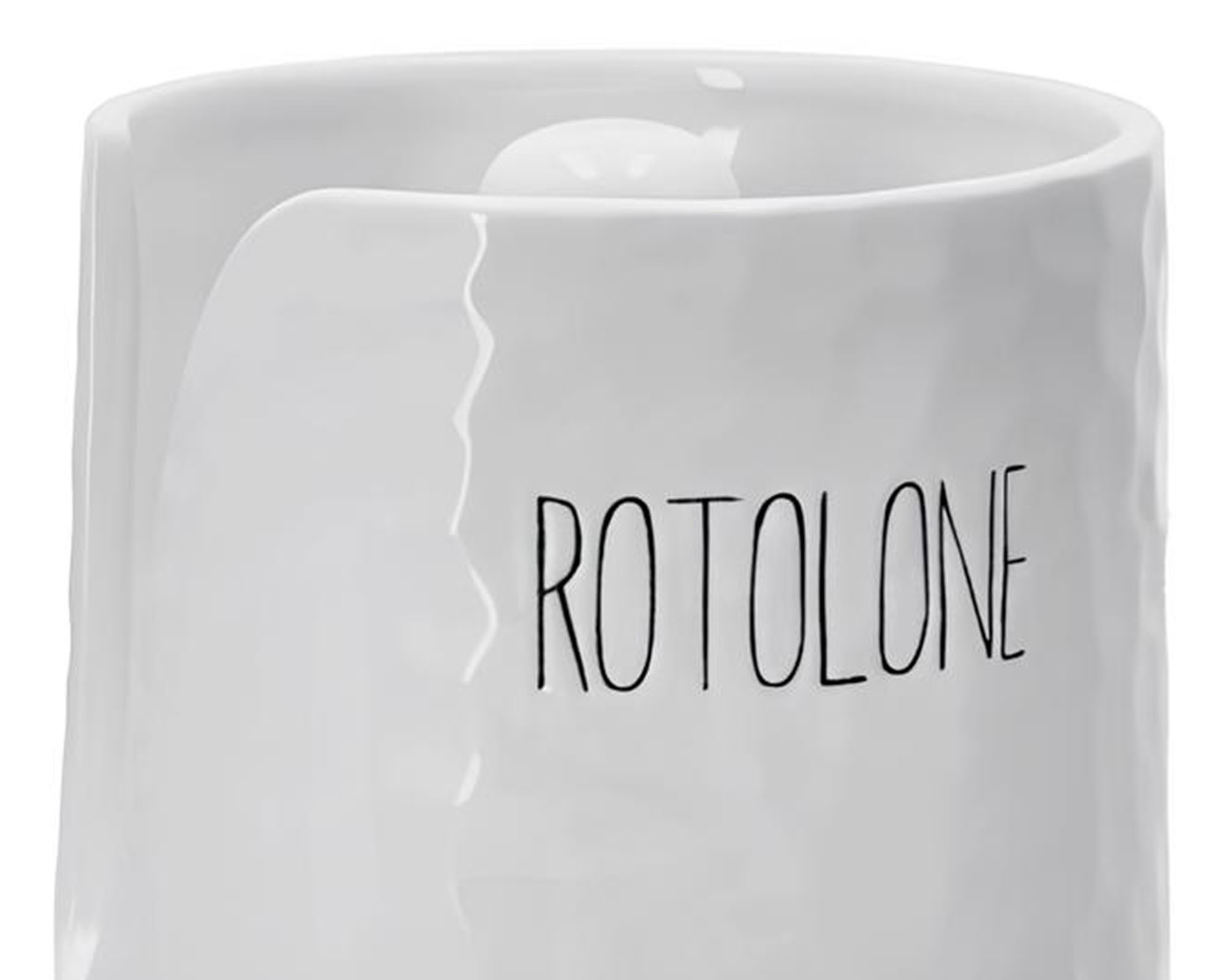 Portarotolo da Cucina Bianco 14,5x12cm in Ceramica - immagine 2