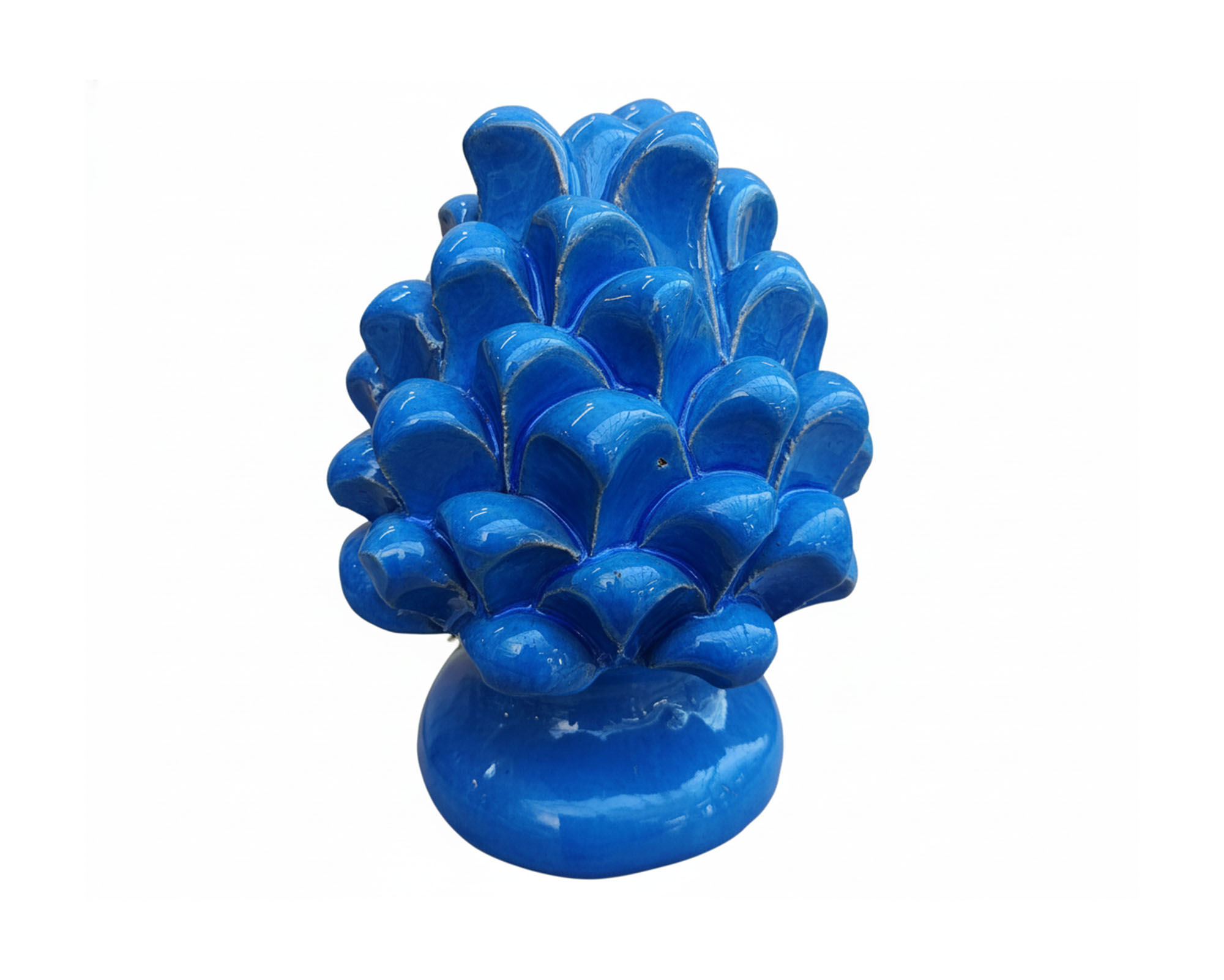 Pigna Decorativo Monocolore 15cm in Ceramica - immagine 4