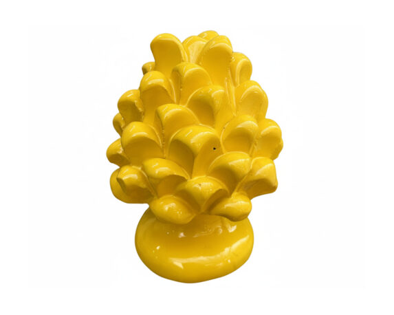 Pigna Decorativo Monocolore 15cm in Ceramica