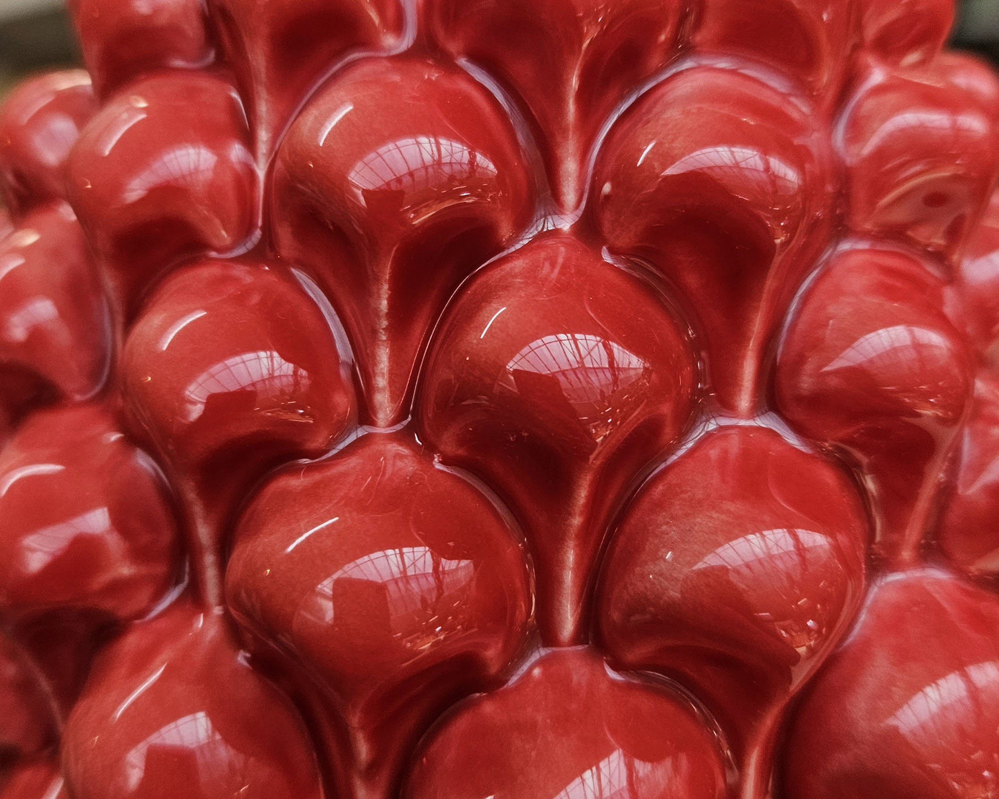 Pigna Decorativo Monocolore 20cm in Ceramica - immagine 6