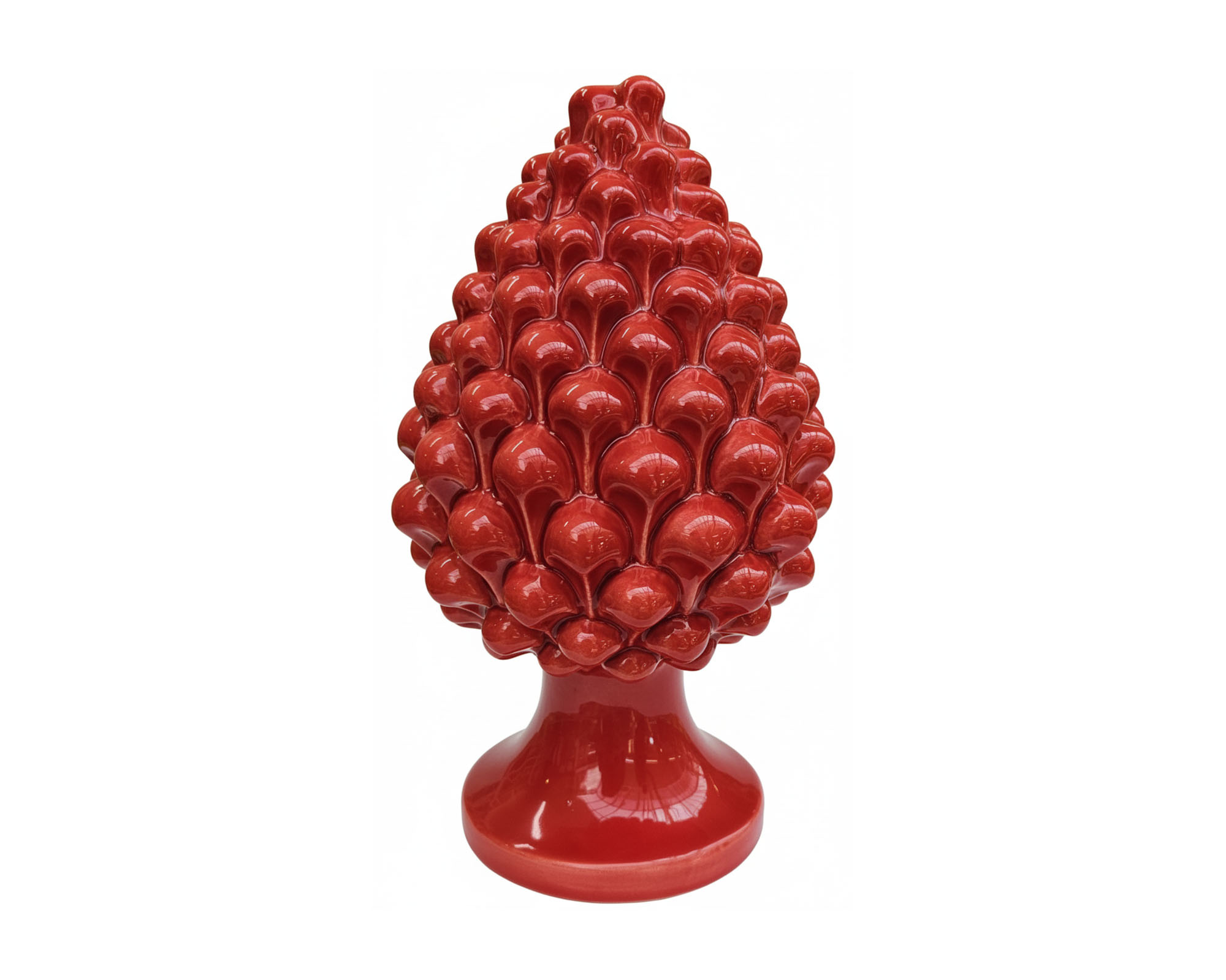 Pigna Decorativo Monocolore 20cm in Ceramica - immagine 5