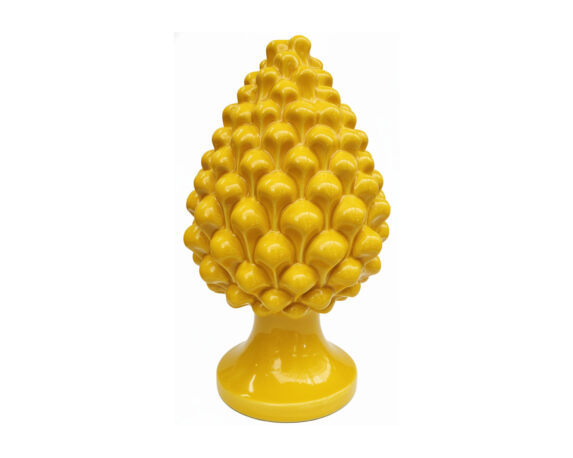 Pigna Decorativo Monocolore 20cm in Ceramica