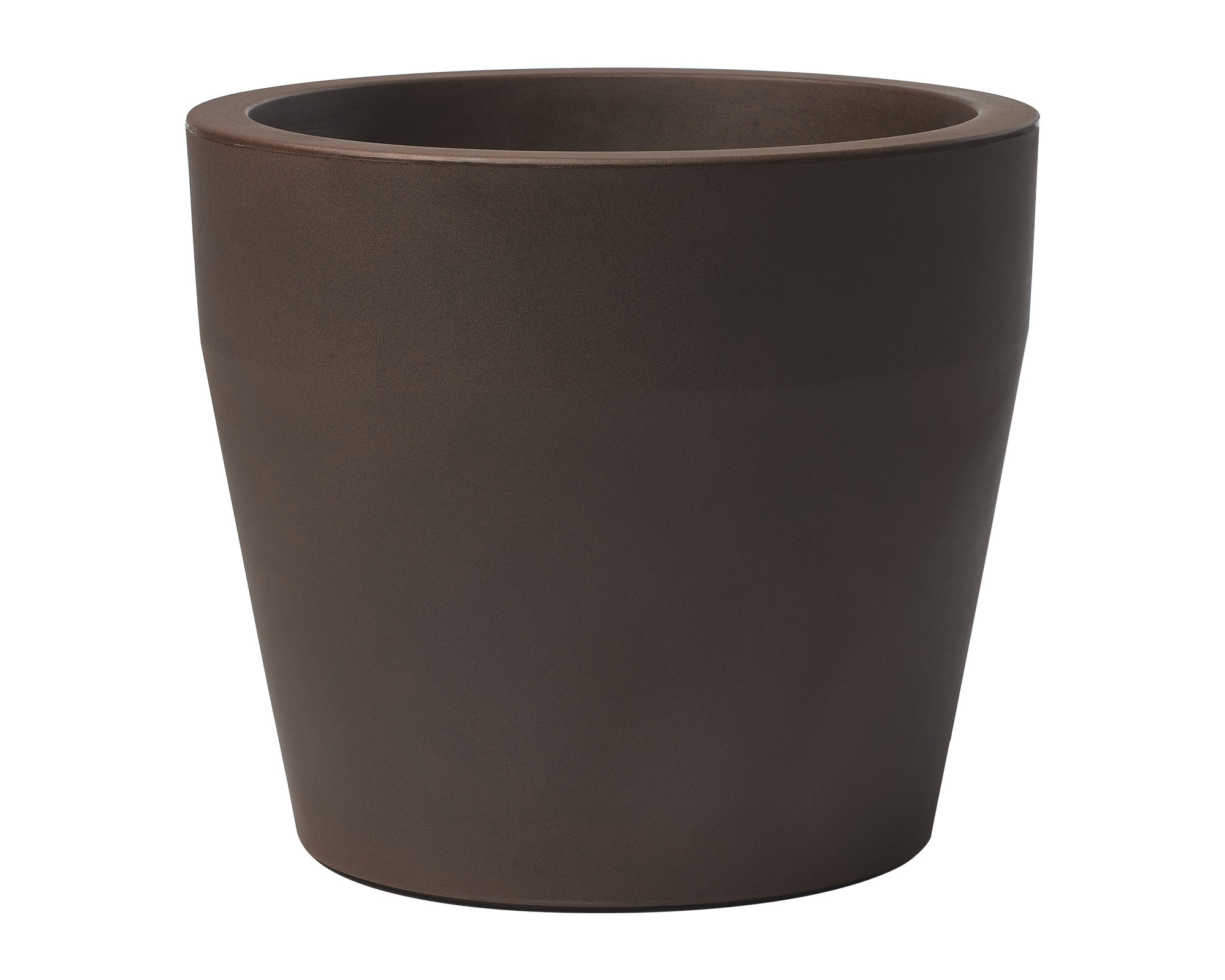 Vaso Tondo Acquario Bronzo D42cm in Plastica