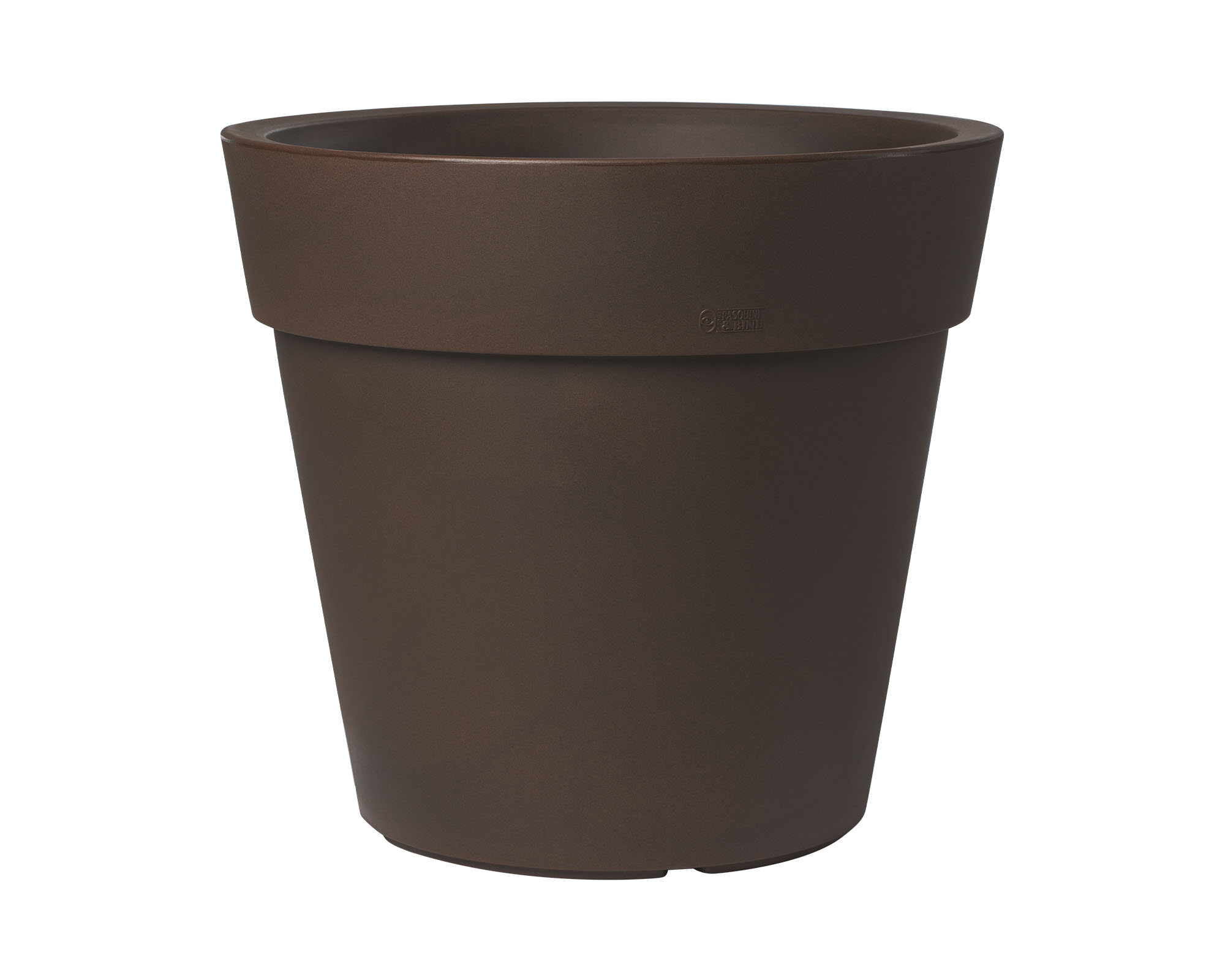 Vaso Tondo Lira Elite Bronzo D40cm in Plastica