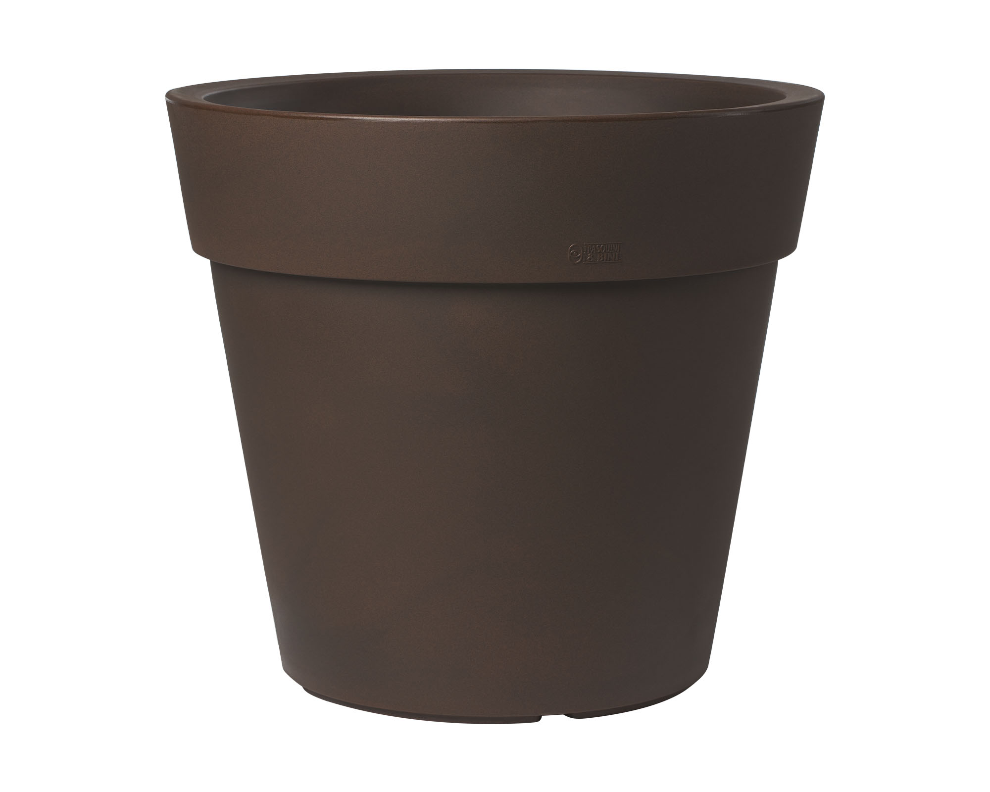 Vaso Tondo Lira Elite Bronzo D50cm in Plastica