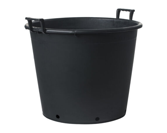 Mastello con Manico Nero da 43L 35cm in Plastica