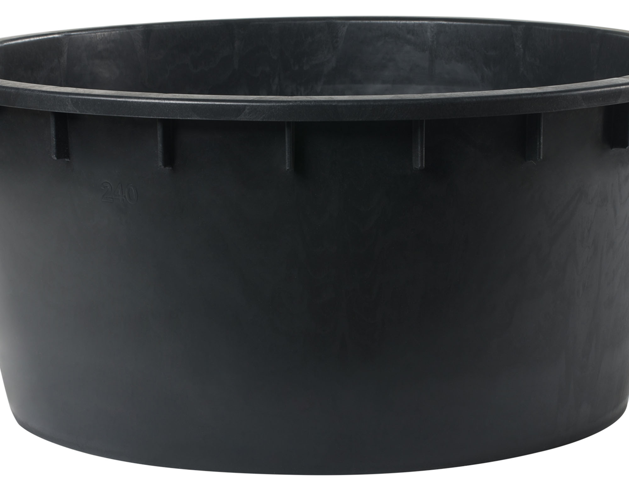 Mastellone Basso Antracite da 240L 45cm in Plastica - immagine 2
