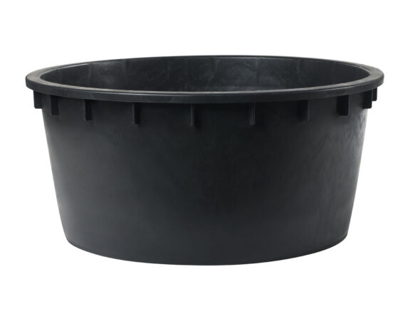 Mastellone Basso Antracite da 240L 45cm in Plastica