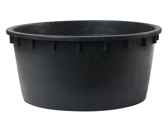 Mastellone Basso Antracite da 275L 35cm in Plastica