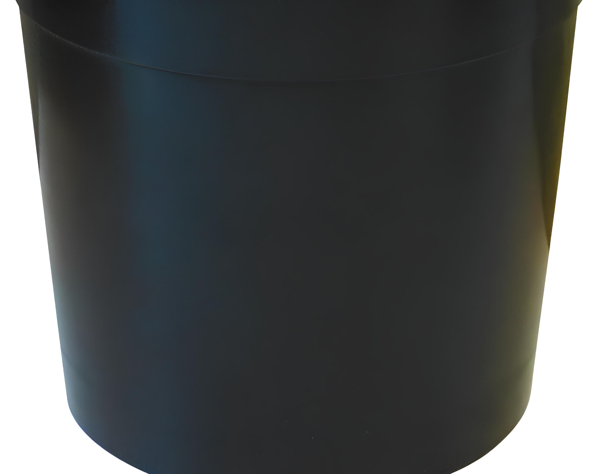 Vaso Palme Antracite D11cm in Plastica - immagine 2