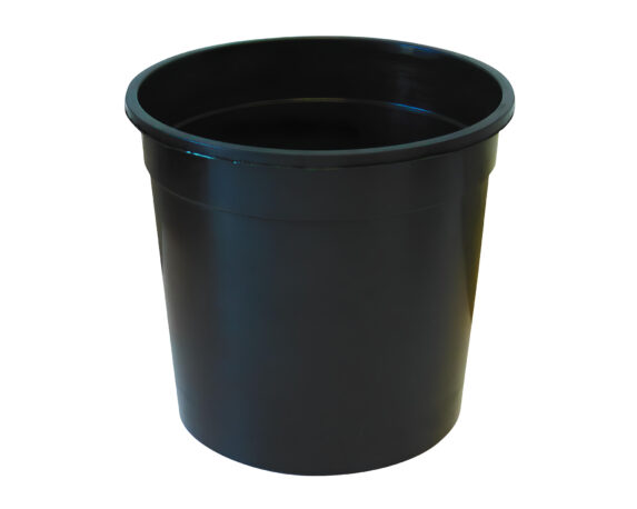 Vaso Palme Antracite D11cm in Plastica