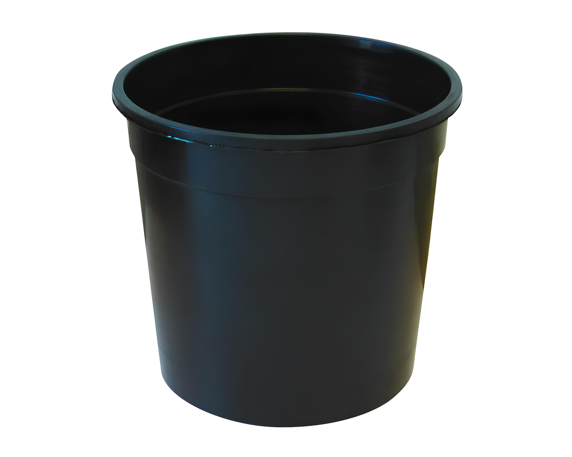 Vaso Palme Antracite D11cm in Plastica