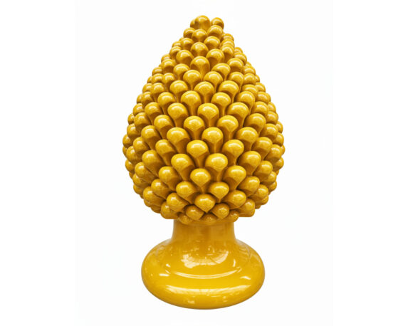 Pigna Decorativo Monocolore 40cm in Ceramica