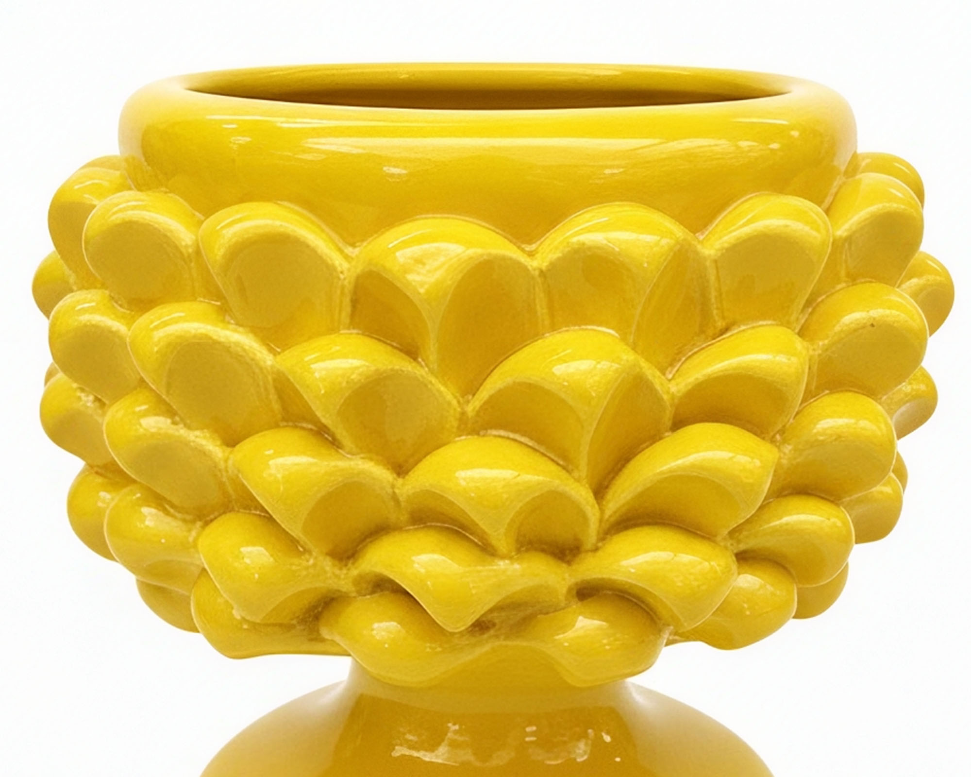 Cachepot Mezza Pigna Monocolore Assortito D13cm in Ceramica - immagine 6