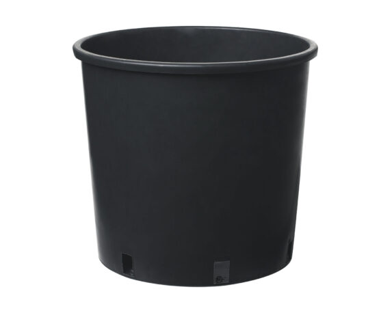 Vaso Vivaio Classico Nero D30x26cm in PE