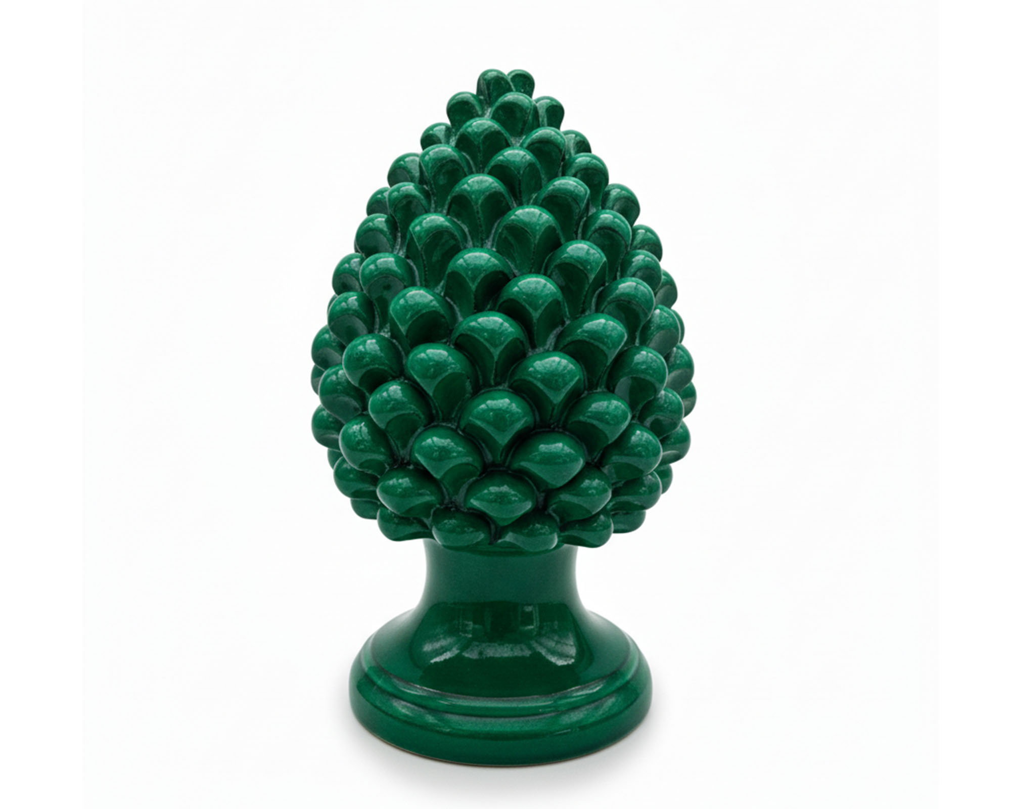 Pigna Decorativo Monocolore 35cm in Ceramica - immagine 5