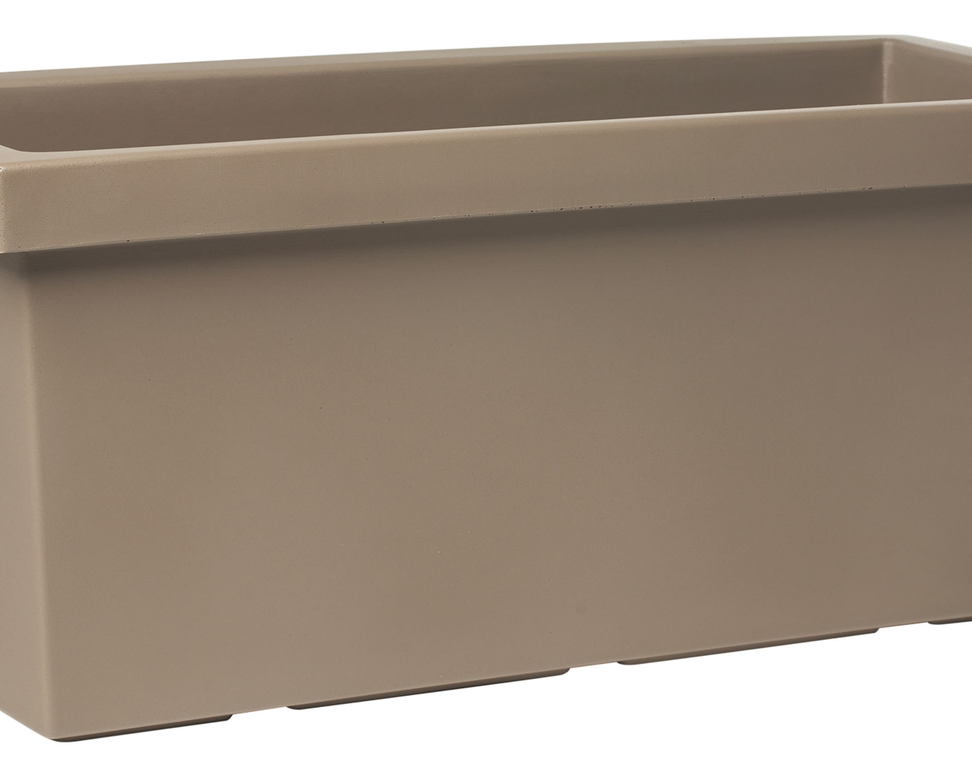 Cassetta Sagitta Tortora 80cm in Plastica - immagine 2