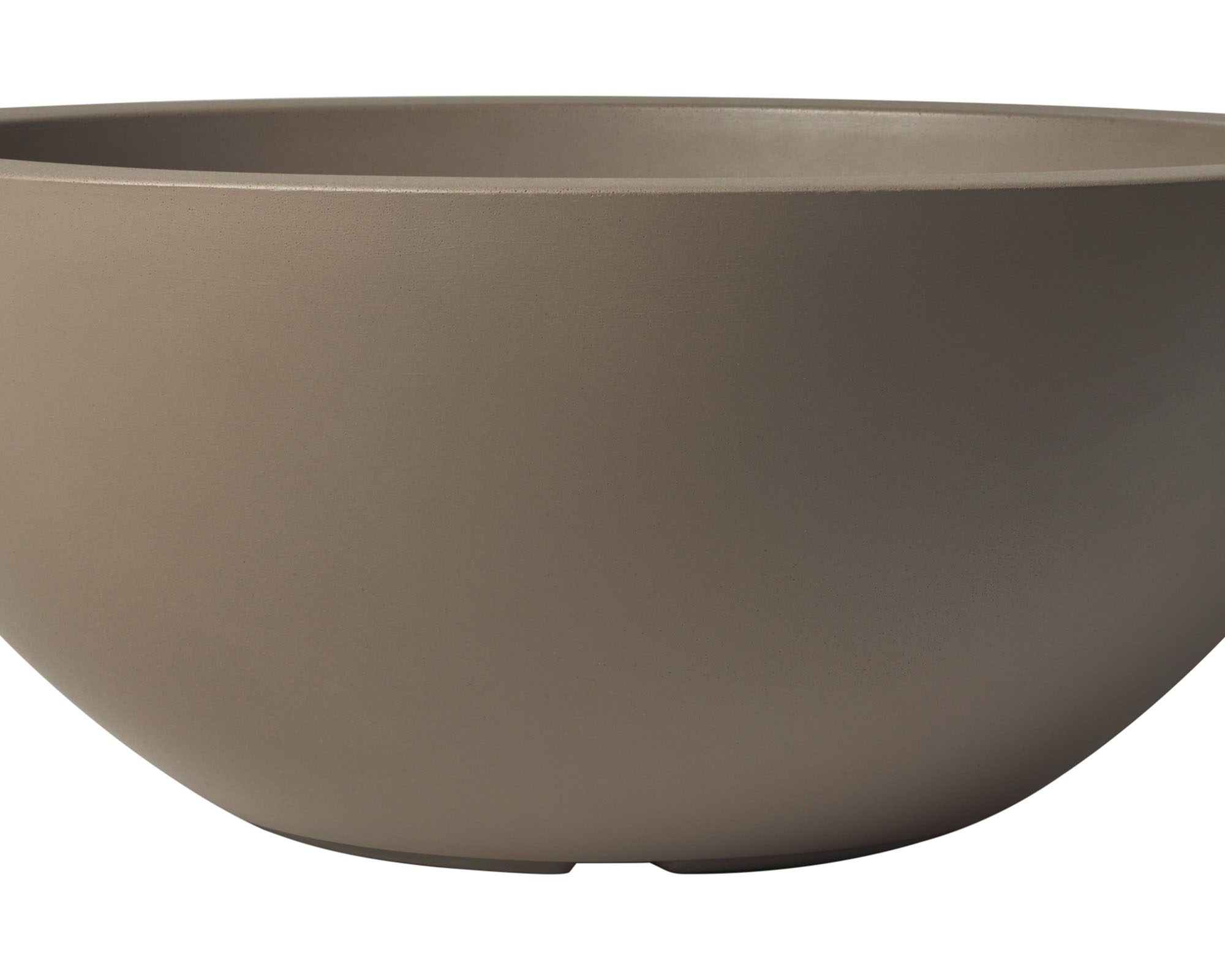 Vaso Ciotola Cefeo Tortora D40cm in Plastica - immagine 2