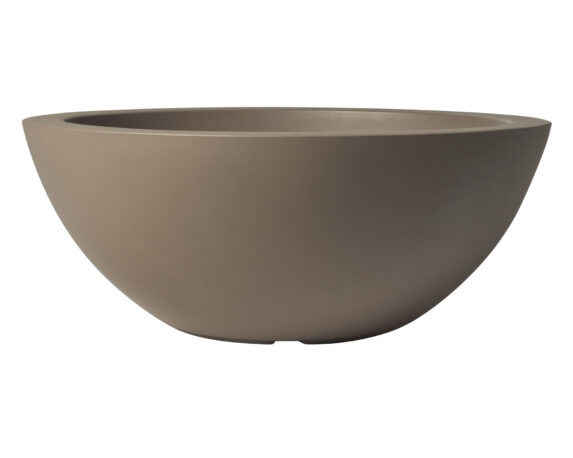 Vaso Ciotola Cefeo Tortora D40cm in Plastica