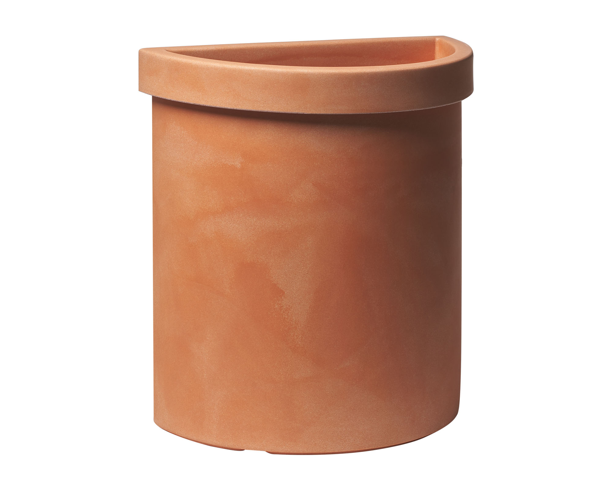 Vaso Vela a Parete Terracotta D52cm in Plastica