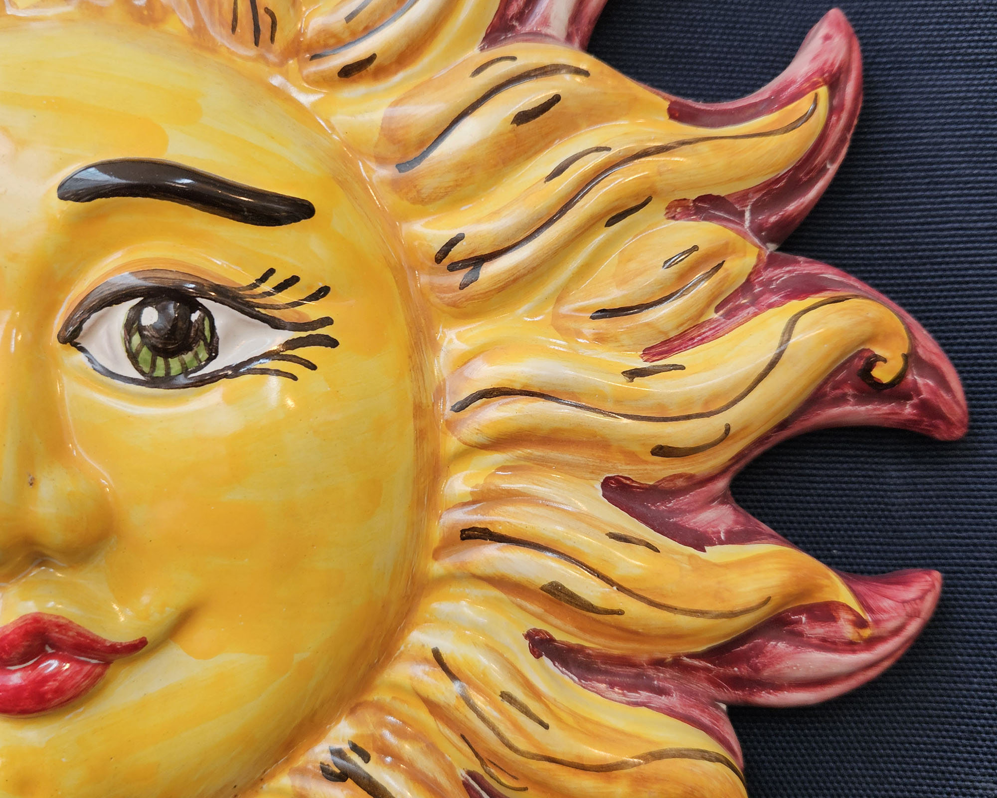 Sole Decorativa da Parete Assortito D27cm in Ceramica - immagine 2