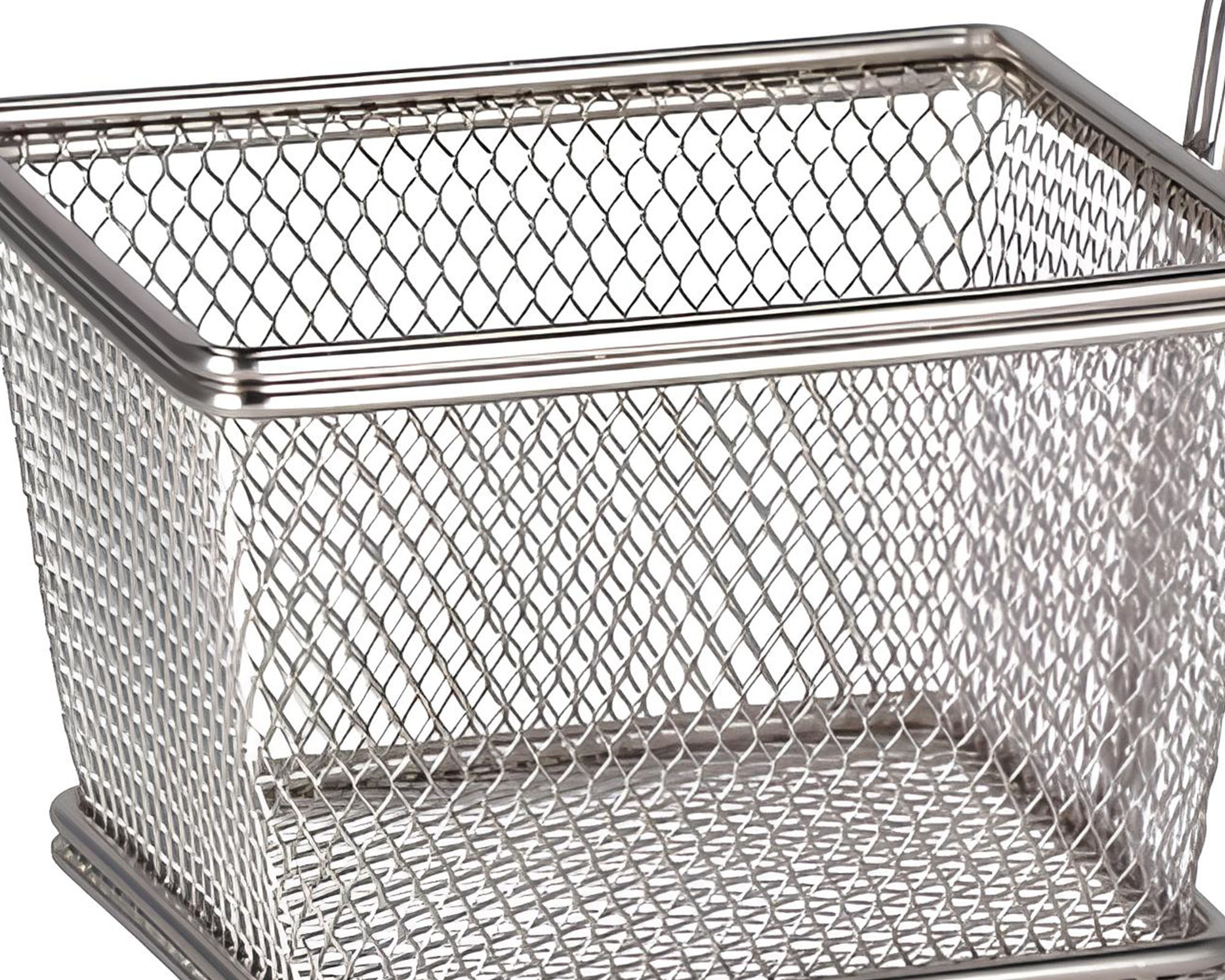 Cestino con Manico 21x10x8cm in Acciaio - immagine 2