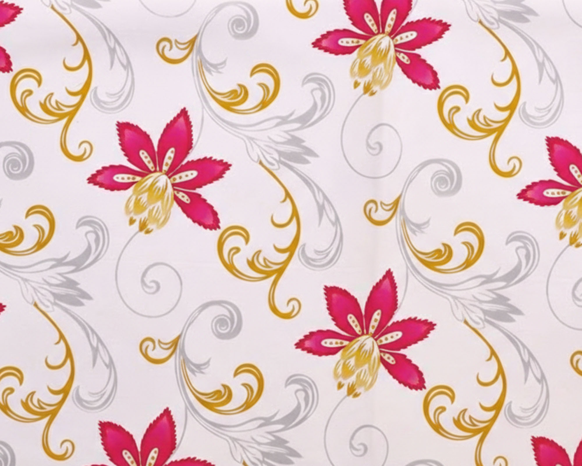 Tovaglia a Metraggio Fiori Liberty 20x140cm in Plastica - immagine 2