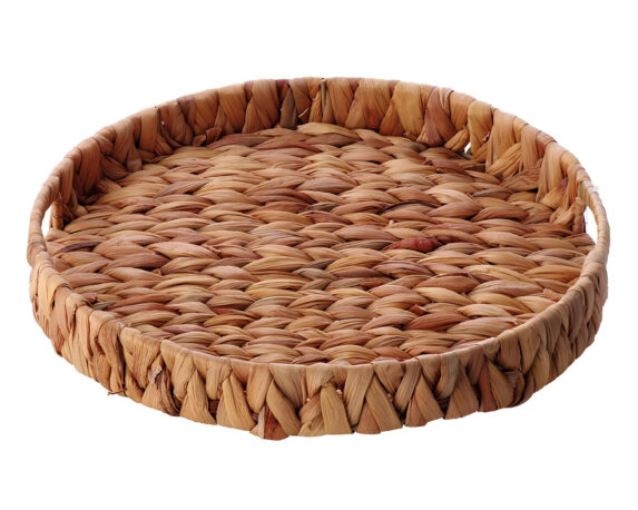 Vassoio Rotondo Elios D34x4,5cm in Giacinto d’Acqua