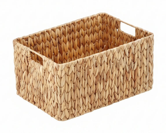 Cesta Contenitore Elios Naturale S 28x16x16cm in Giacinto d’Acqua