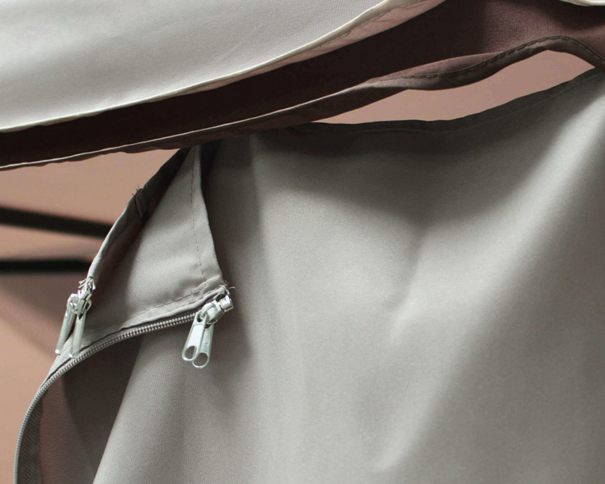 Gazebo Avana con Tende Avorio 3x4cm Alluminio e Poliestere - immagine 4