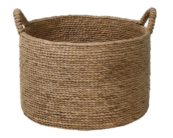 Cesta con Manici Naturale XXL D60x32cm Giacinto d’Acqua