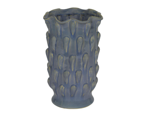 Vaso Decorativo Blu D22x35cm Terracotta