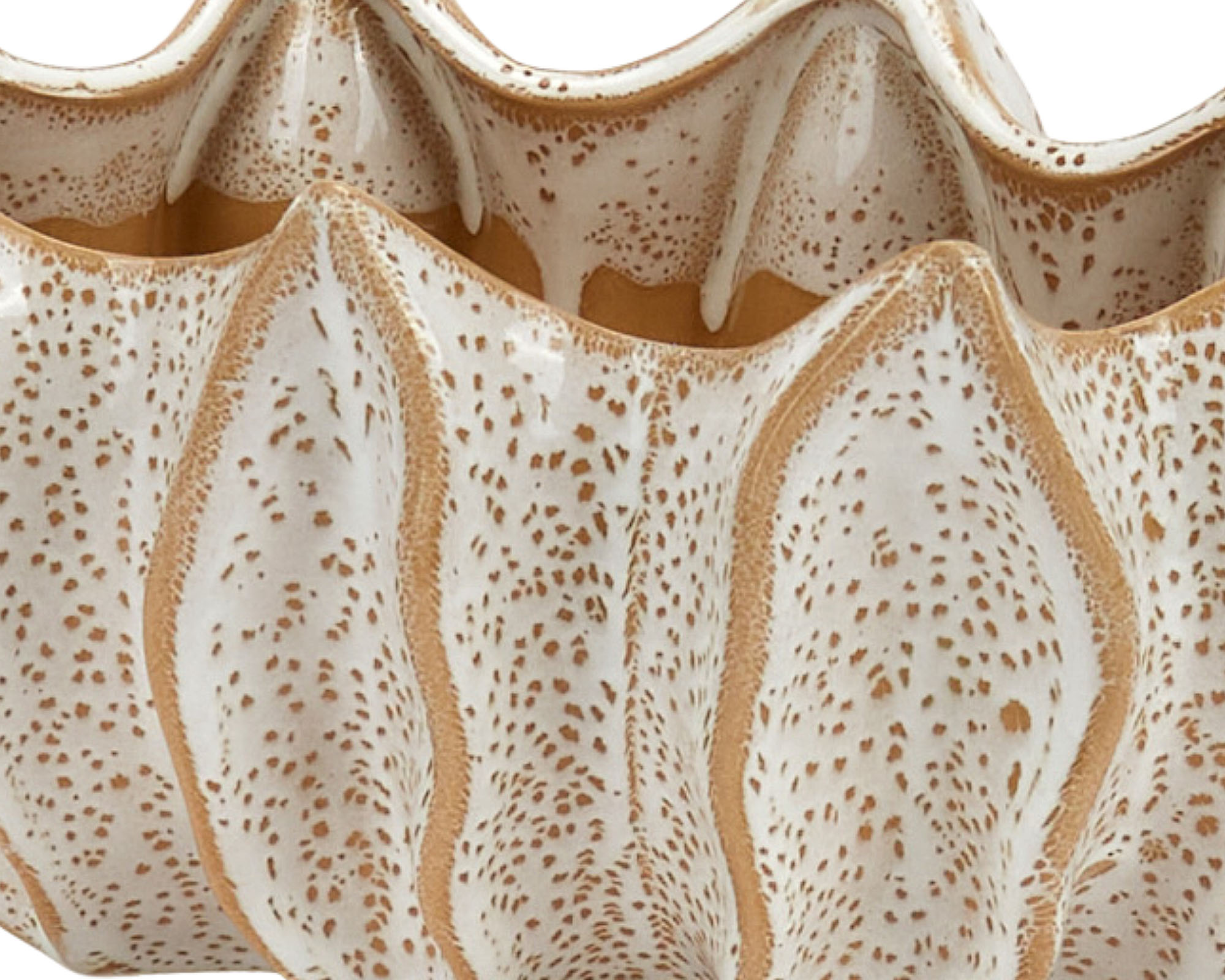 Ciotola Lavorato Decorativo Sabbia 13,5cm in Ceramica - immagine 2