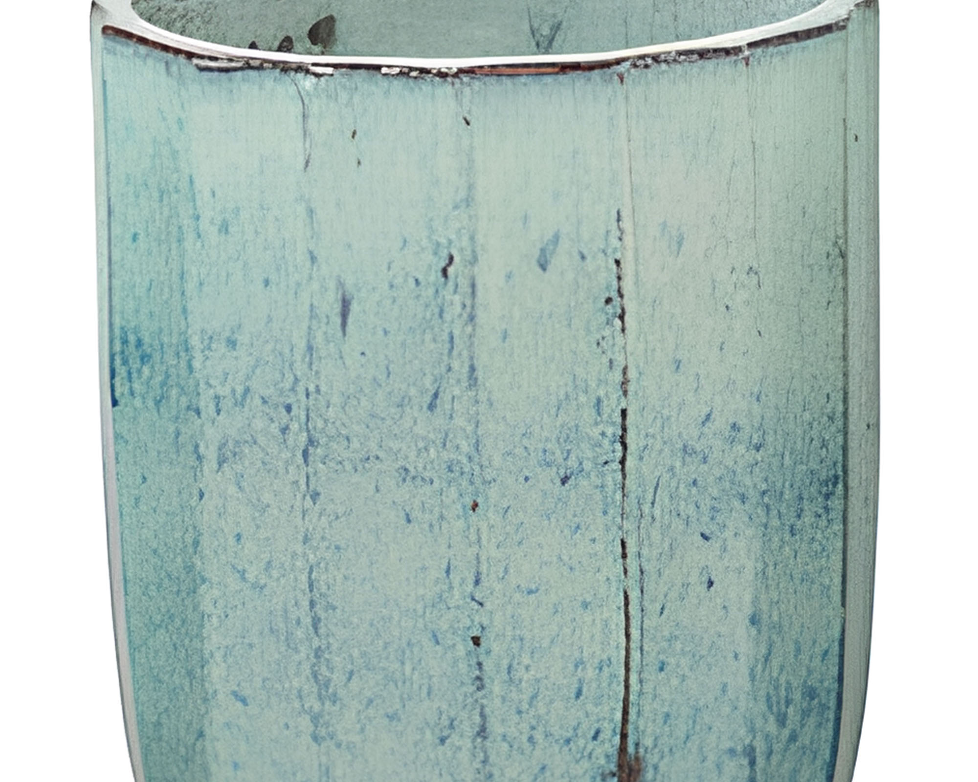 Cachepot Malaysia Turchese M D37x51cm in Ceramica - immagine 2