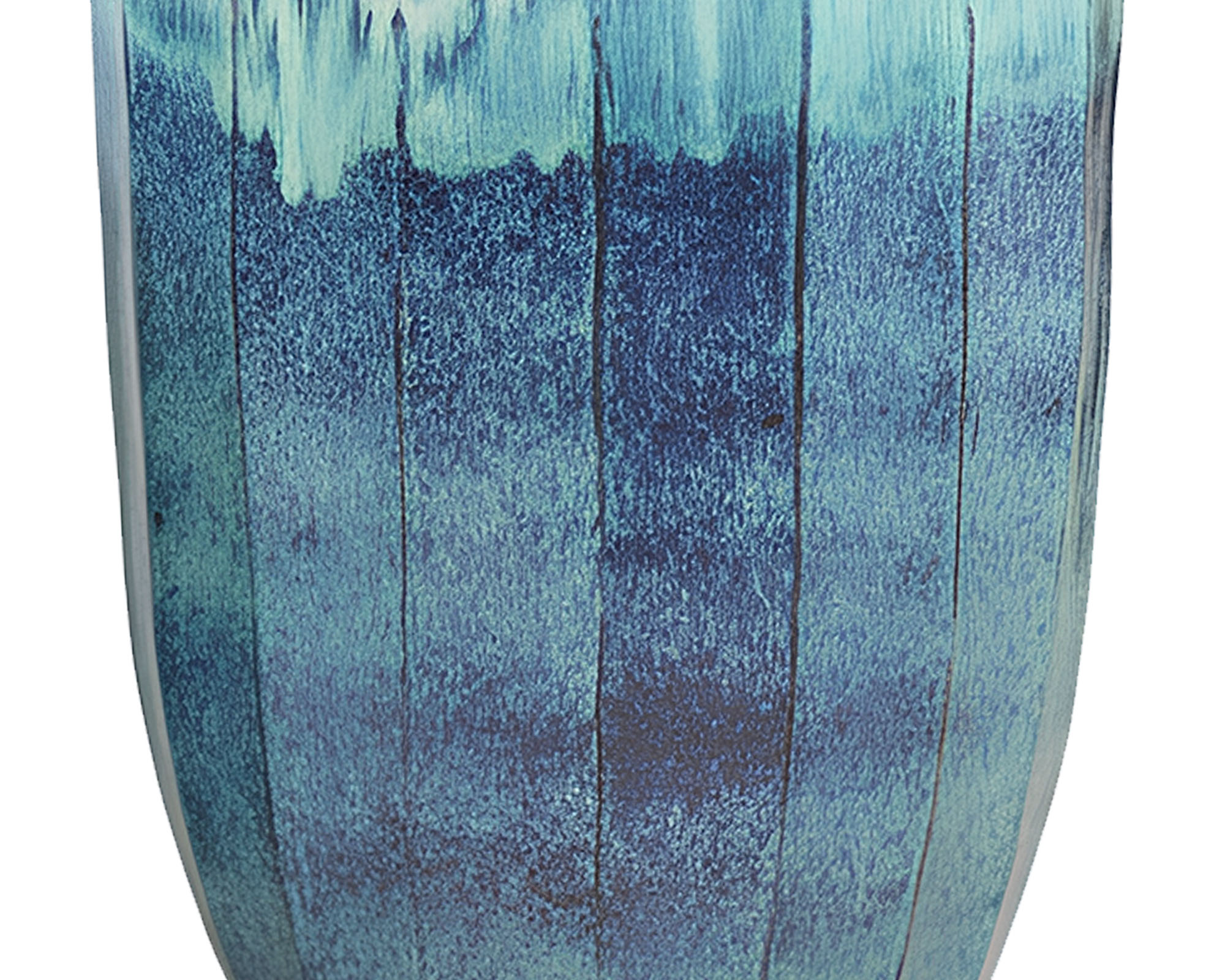 Cachepot Malaysia Turchese XL D56x73cm in Ceramica - immagine 2