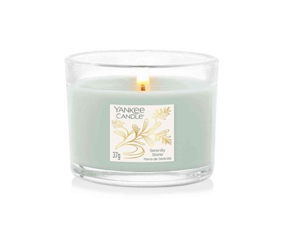 Candela Votiva Serenity Stone – Yankee Candle