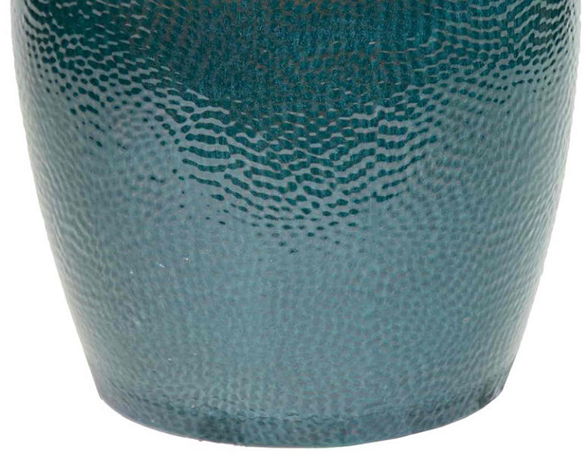 Cachepot Dimples S Green Smaltato D30x26,5cm Ceramica - Mega Collections - immagine 2