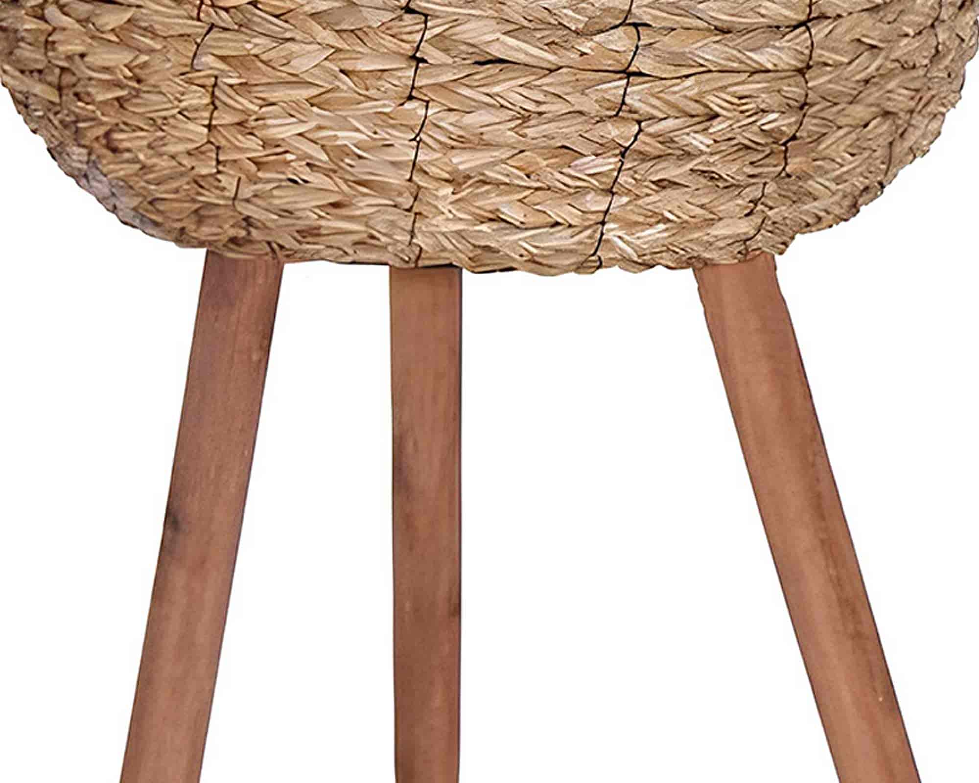 Cachepot con Piedini L Marrone D32x60cm in Rattan - Mega Collections - immagine 2