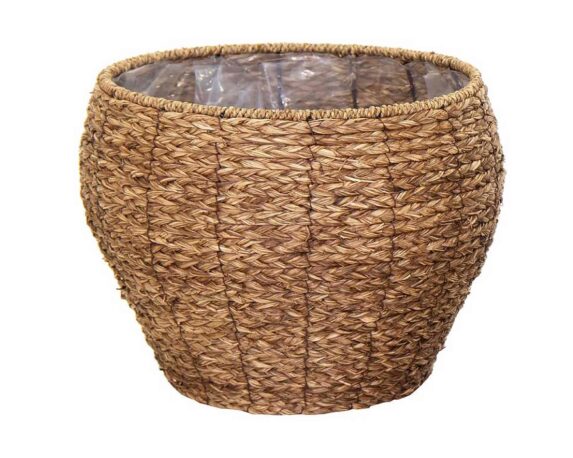 Cesta Braid S Marrone D20x20cm in Rattan – Mega Collections