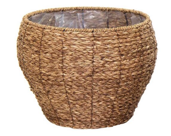 Cesta Braid L Marrone D35x30cm in Rattan – Mega Collections