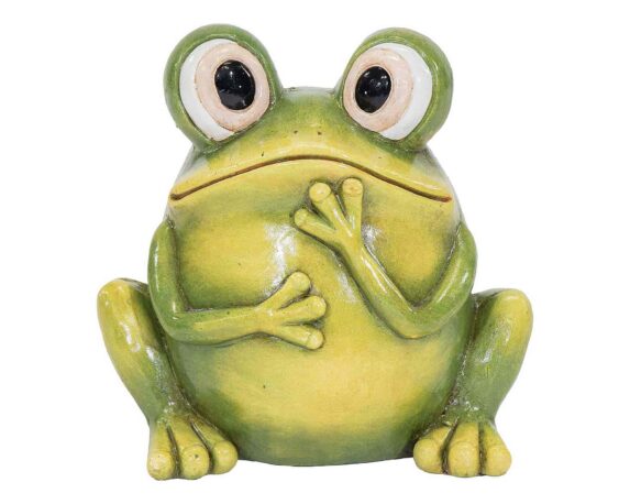 Decorazione Rana 32×23,5×30,5cm in Argilla – Mega Collections