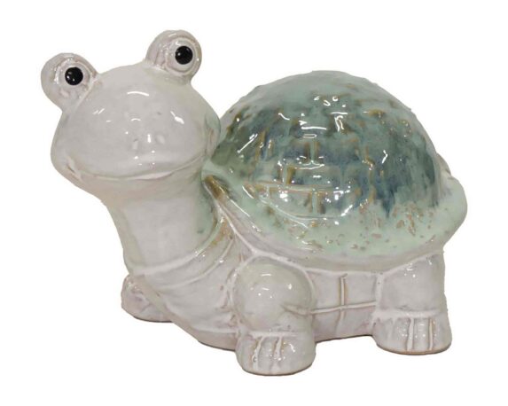 Decorazione Tartarughina 13x9x8cm in Argilla – Mega Collections