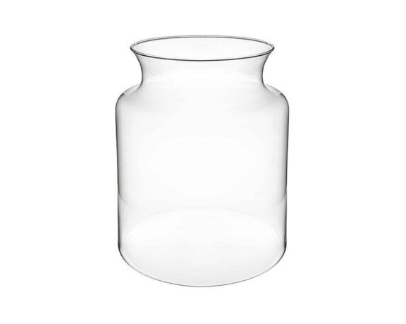 Vaso Abbinabile Versatile, Pratica e Resistente D19x25cm in Vetro