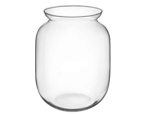 Vaso Abbinabile Versatile, Pratica e Resistente D17x22cm in Vetro