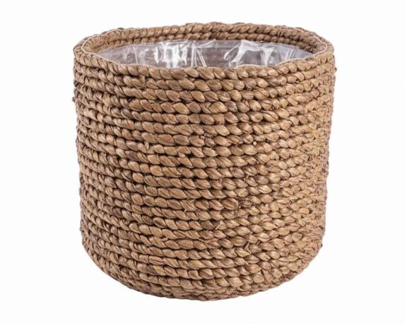 Cesta Naturale M D22x20cm in Giacinto d’Acqua