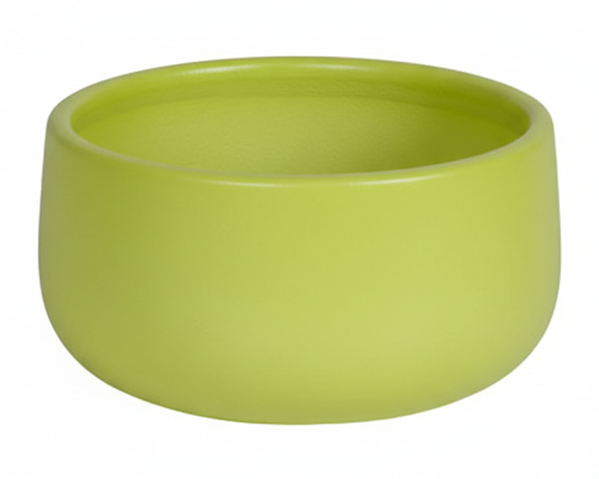 Vaso Ciotola Verde D17x9cm in Ceramica